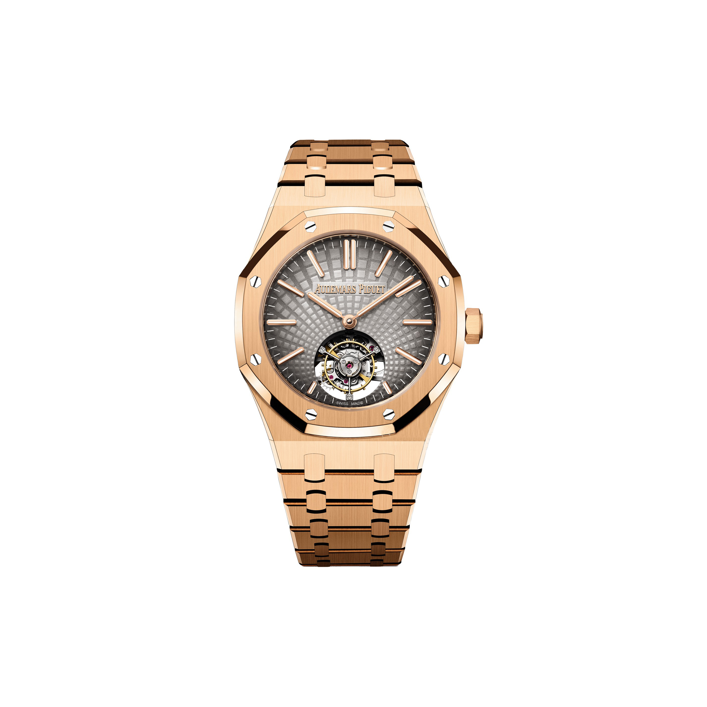 AUDEMARS PIGUET ROYAL OAK FLYING TOURBILLON WATCH 26530OR.OO.1220OR.01